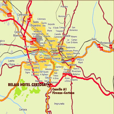 Hotel Bettoja Relais Certosa Firenze